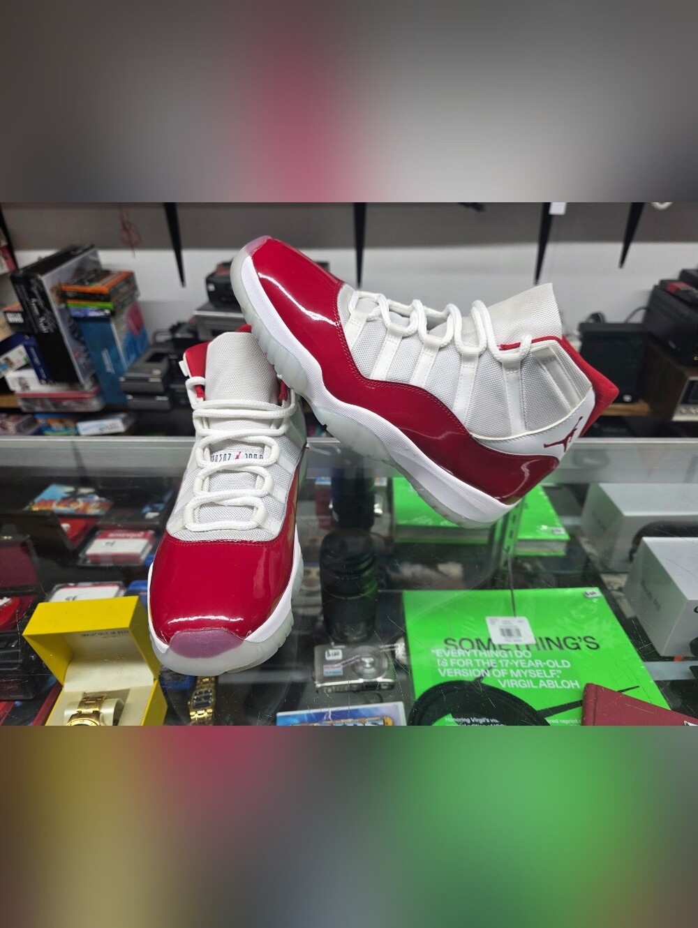 Nike Air Jordan Retro 11 Cherry Varsity Red CT8012-116 US Men's Size 12